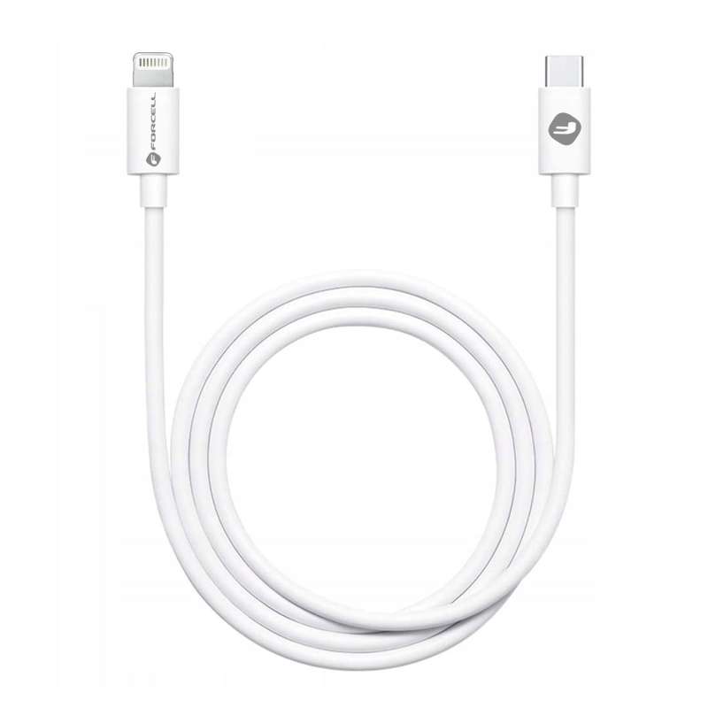 SPOTT-GR Forcell C291 - Καλώδιο Type-C σε Lightning 27W 1m - Άσπρο