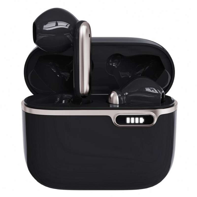 SPOTT-GR Art AP-TW-B4B - In-Ear Ασύρματα Bluetooth Ακουστικά με Θήκη Φόρτισης  - Μαύρο
