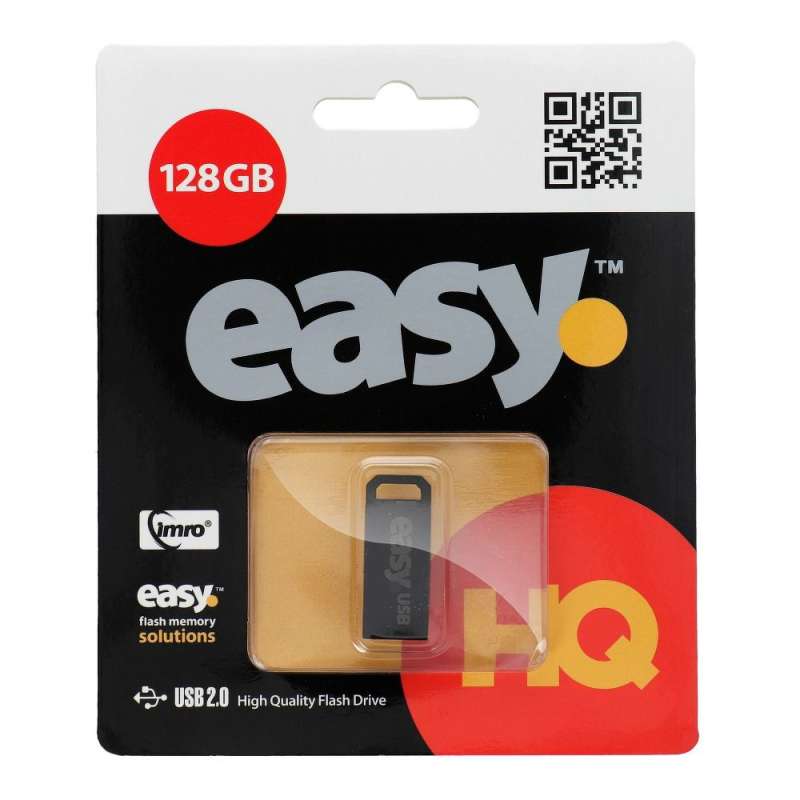 SPOTT-GR IMRO Easy - USB Stick 128GB USB2.0 σε Μαύρο Χρώμα