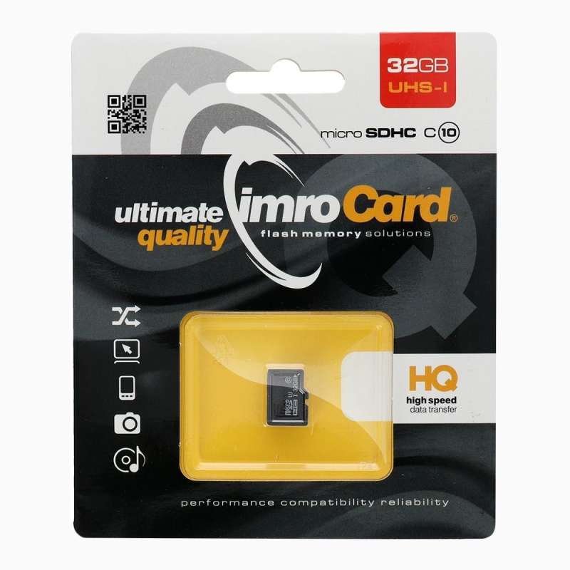 SPOTT-GR IMRO microSD - Κάρτα Μνήμης 32GB 100MB/s Class 10 UHS-I