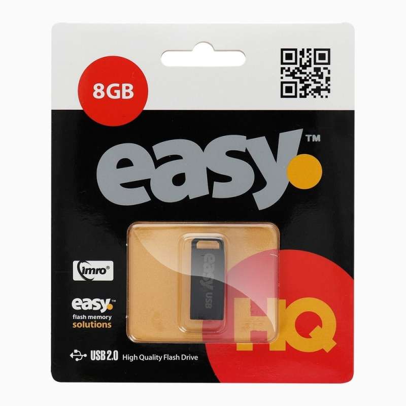 SPOTT-GR IMRO Easy - USB Stick 8GB USB2.0 σε Μαύρο Χρώμα