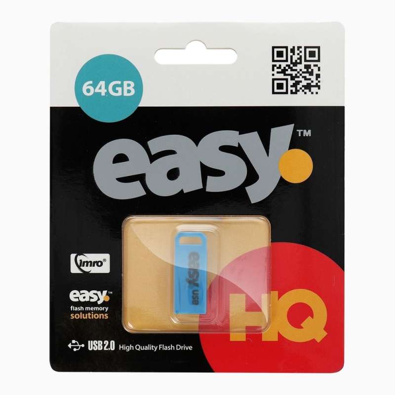 SPOTT-GR IMRO Easy - USB Stick 64GB USB2.0 σε Μπλε Χρώμα
