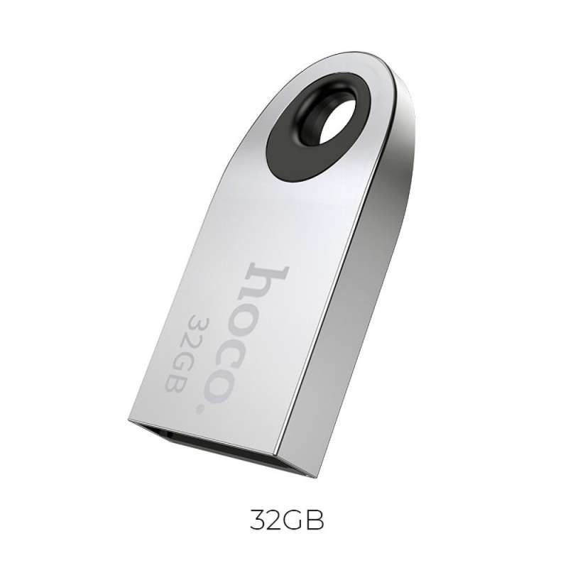 SPOTT-GR Hoco UD9 - USB Stick Mini 32GB USB2.0 - Ασημί