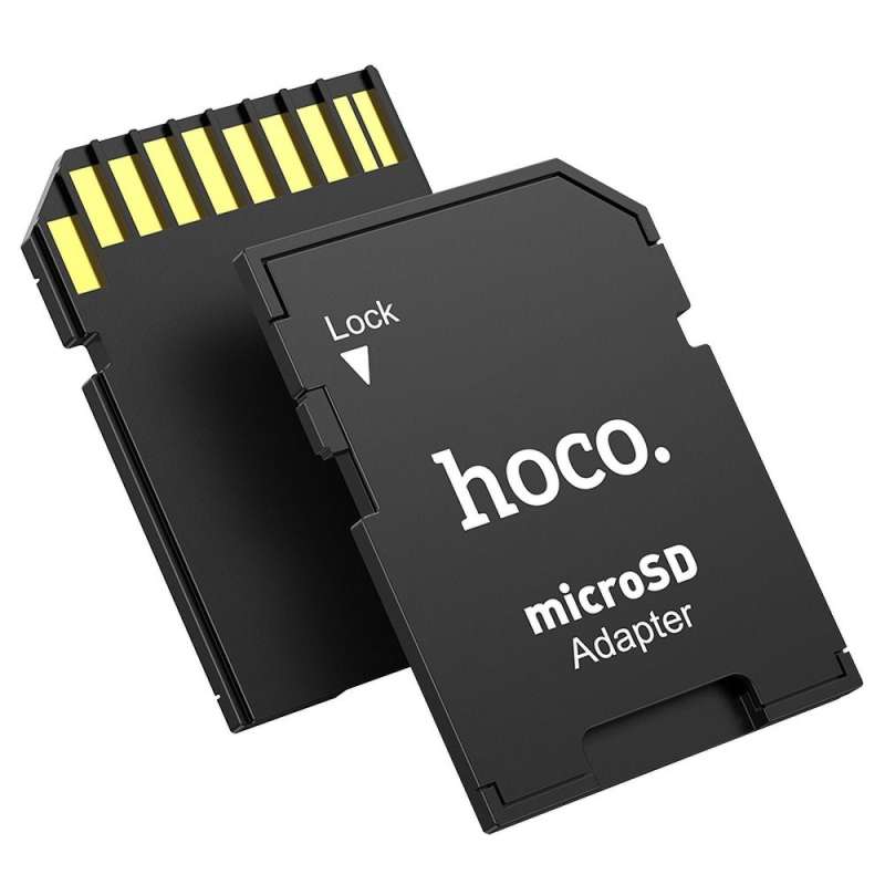 SPOTT-GR Hoco HB22 - Αντάπτορας Κάρτας Μνήμης από MicroSD σε SD 