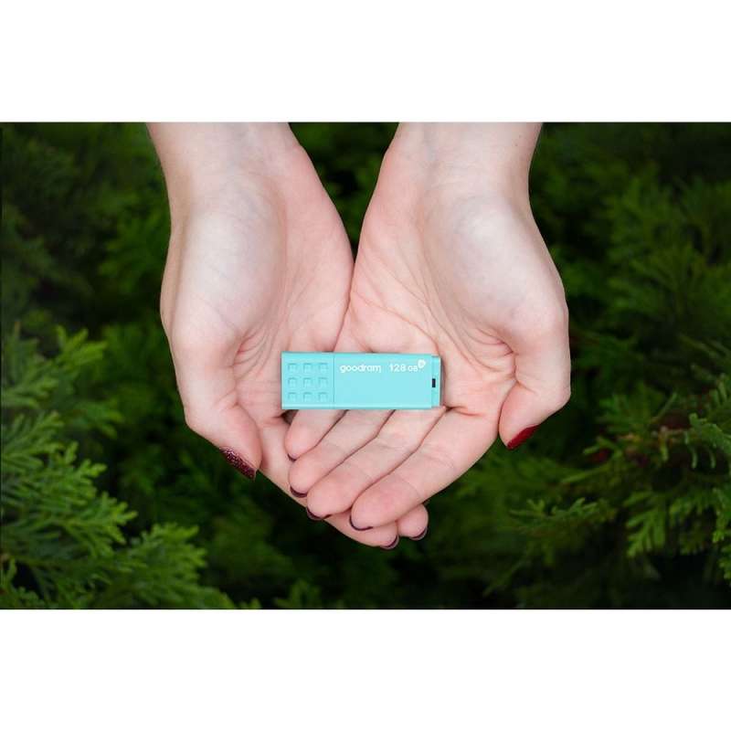 SPOTT-GR GoodRAM UME3 - USB Stick 64GB USB3.0 με Αντιβακτηριακή Προστασία σε Πράσινο Χρώμα