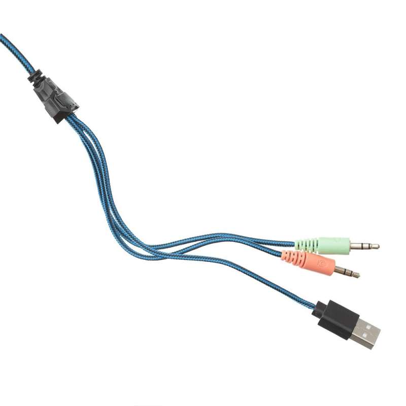 SPOTT-GR Art G11 - Ενσύρματα Gaming Ακουστικά με Καρφί 3.5mm / USB-A και Μικρόφωνο - Μαύρα