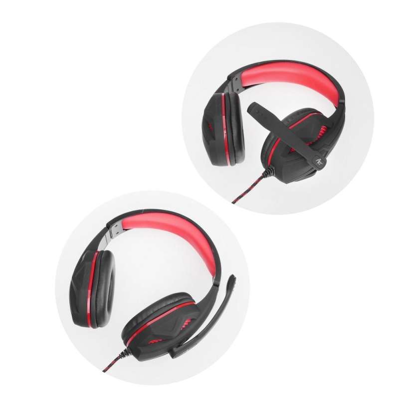 SPOTT-GR Art wire headphones gaming USB-A με Μικρόφωνο HERO - Μαύρο