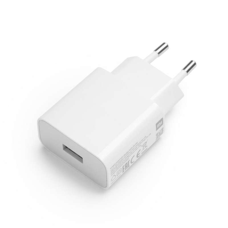 SPOTT-GR Xiaomi Γνήσιος Φορτιστής USB-A 2A 10W- Άσπρος (Bulk Package)