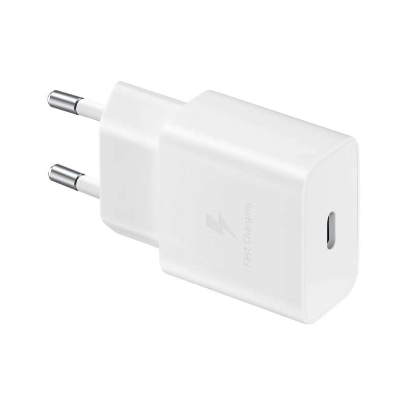 SPOTT-GR Samsung EP-T1510XWEGEU - Γνήσιος Φορτιστής Type-C με Καλώδιο Type-C σε Type-C PD 3A 15W σε Άσπρο Xρώμα