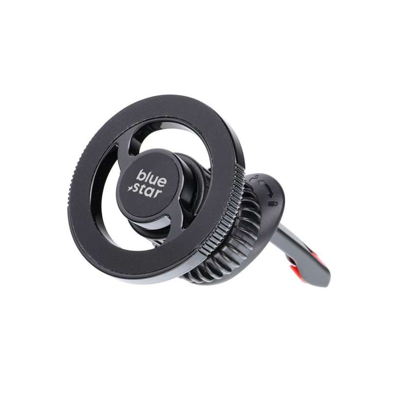 SPOTT-GR Blue Star Smart Lock X1 - Μαγνητική Βάση για Αεραγωγό Αυτοκινήτου με Υποστήριξη MagSafe σε Μαύρο Χρώμα