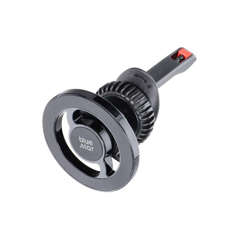 SPOTT-GR Blue Star Smart Lock X1 - Μαγνητική Βάση για Αεραγωγό Αυτοκινήτου με Υποστήριξη MagSafe σε Μαύρο Χρώμα