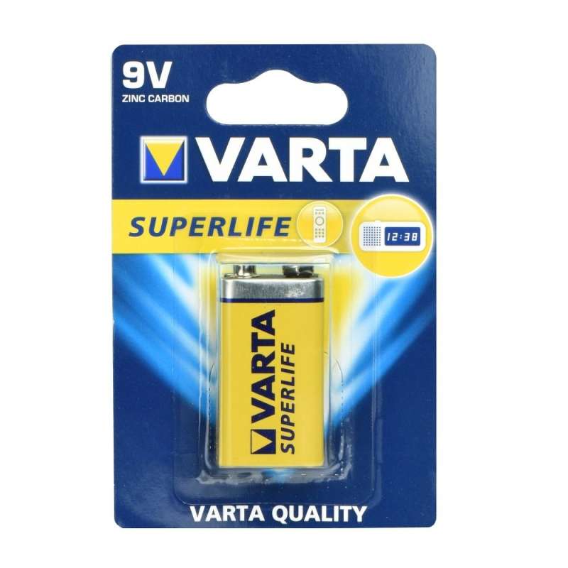 SPOTT-GR Varta 6F22 Superlife - Μπαταρία Zinc (6F22) 9V (1 τμχ)