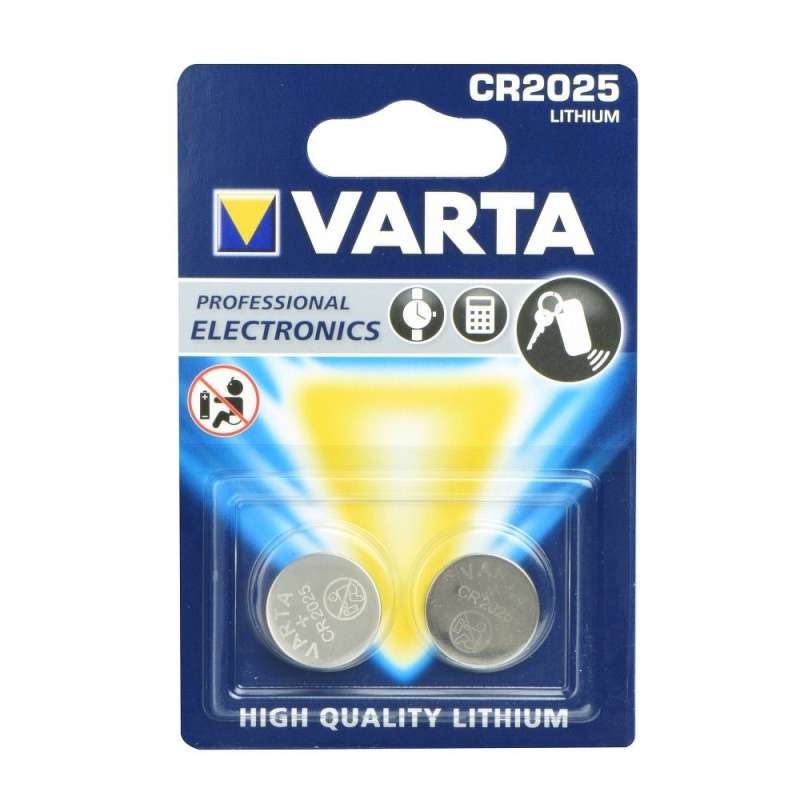 SPOTT-GR Varta CR2025 - Μπαταρία Λιθίου 3V (Σετ 2 Τεμάχια)