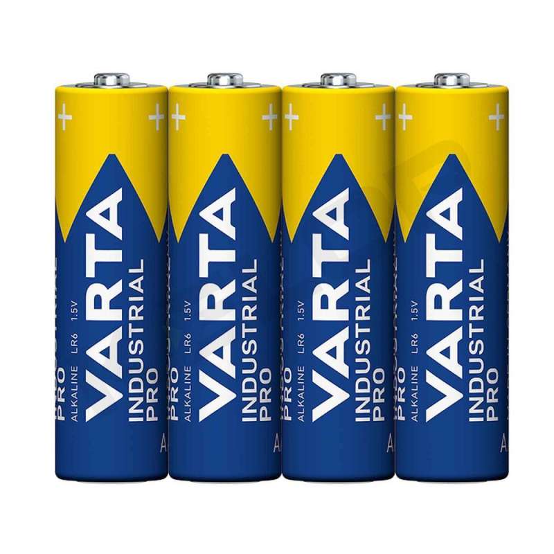 SPOTT-GR Varta R6 Industrial Pro - Αλκαλικές Μπαταρίες (AA) 1.5V (Σετ 4 Τεμάχια)