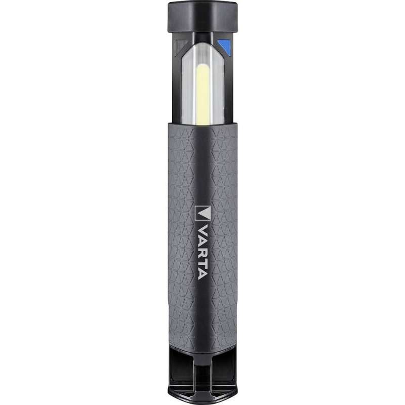 SPOTT-GR Varta 18646 Work Flex - Φακός Συνεργείου LED με Φωτεινότητα έως 250lm και 4 Μπαταρίες R6 (AA) σε Μαύρο Χρώμα