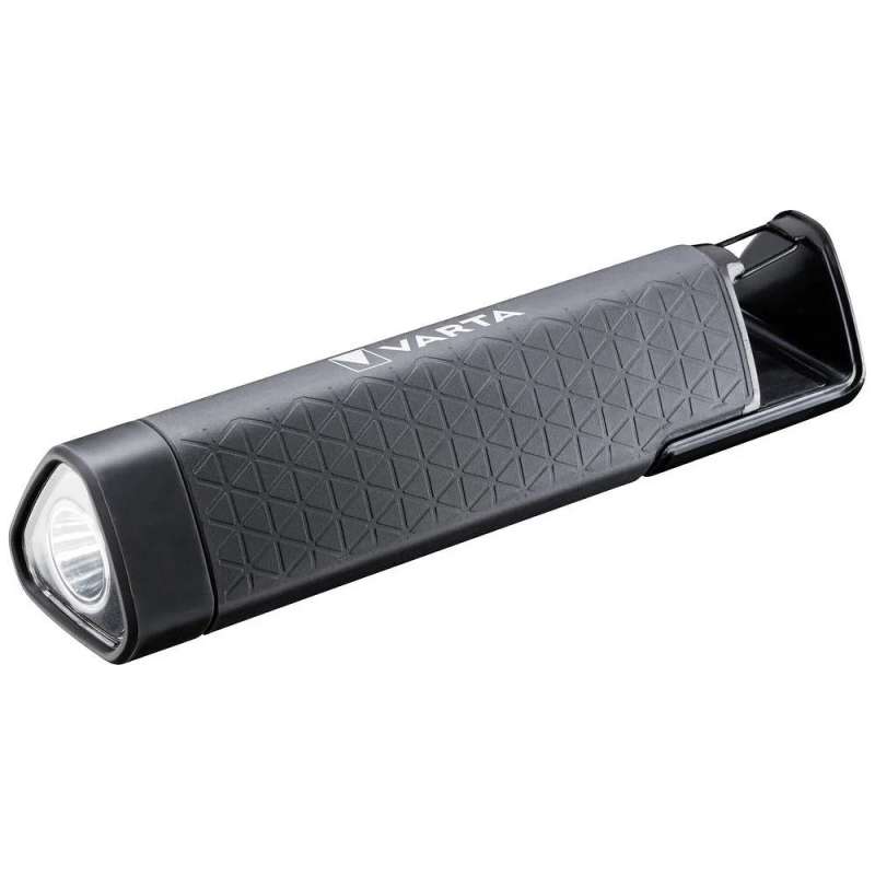 SPOTT-GR Varta 18646 Work Flex - Φακός Συνεργείου LED με Φωτεινότητα έως 250lm και 4 Μπαταρίες R6 (AA) σε Μαύρο Χρώμα