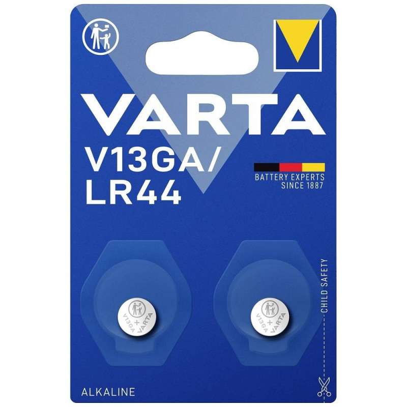 SPOTT-GR Varta V13GA - Αλκαλικές Μπαταρίες (LR44) 1.5V (Σετ 2 Τεμάχια)