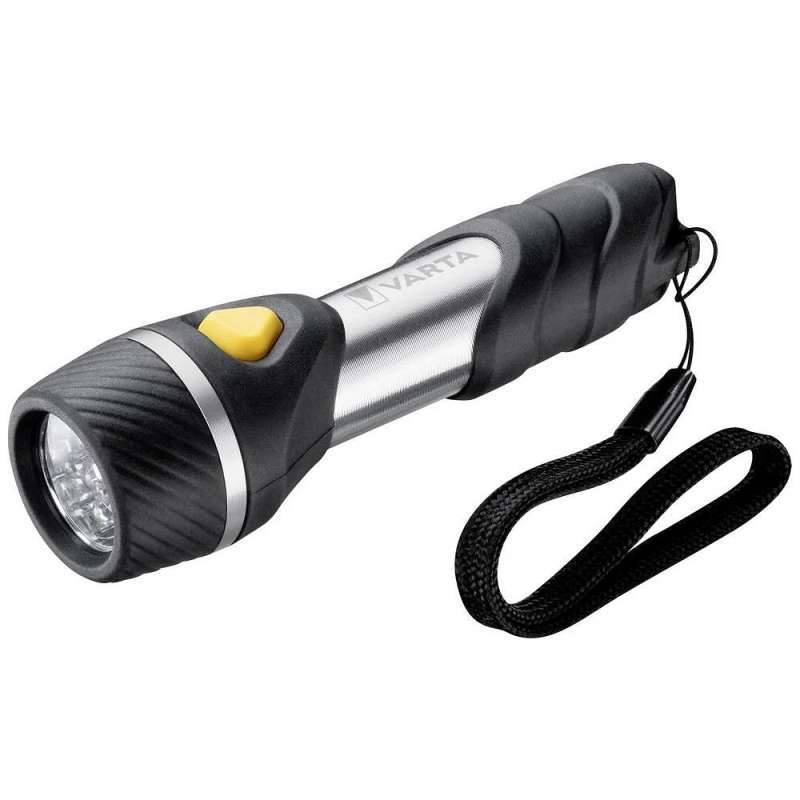 SPOTT-GR Varta 16631 Flashlight Day Light F10 - Φακός LED με Μέγιστη Φωτεινότητα 20lm σε Μαύρο Χρώμα