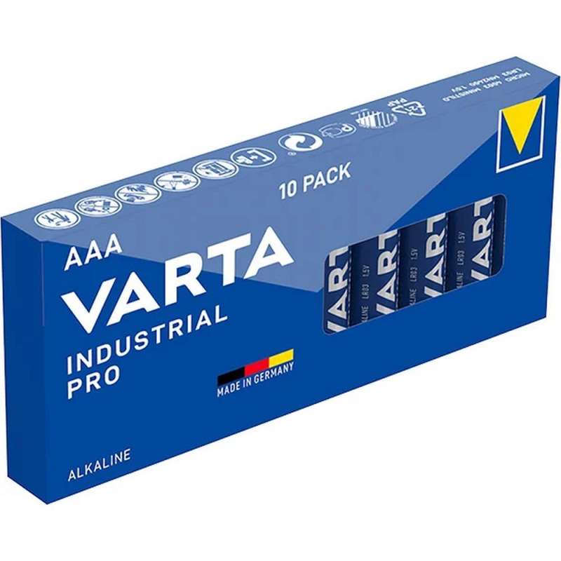 SPOTT-GR Varta R3 Industrial Pro - Αλκαλικές Μπαταρίες (AAA) 1.5V (Σετ 10 Τεμάχια)