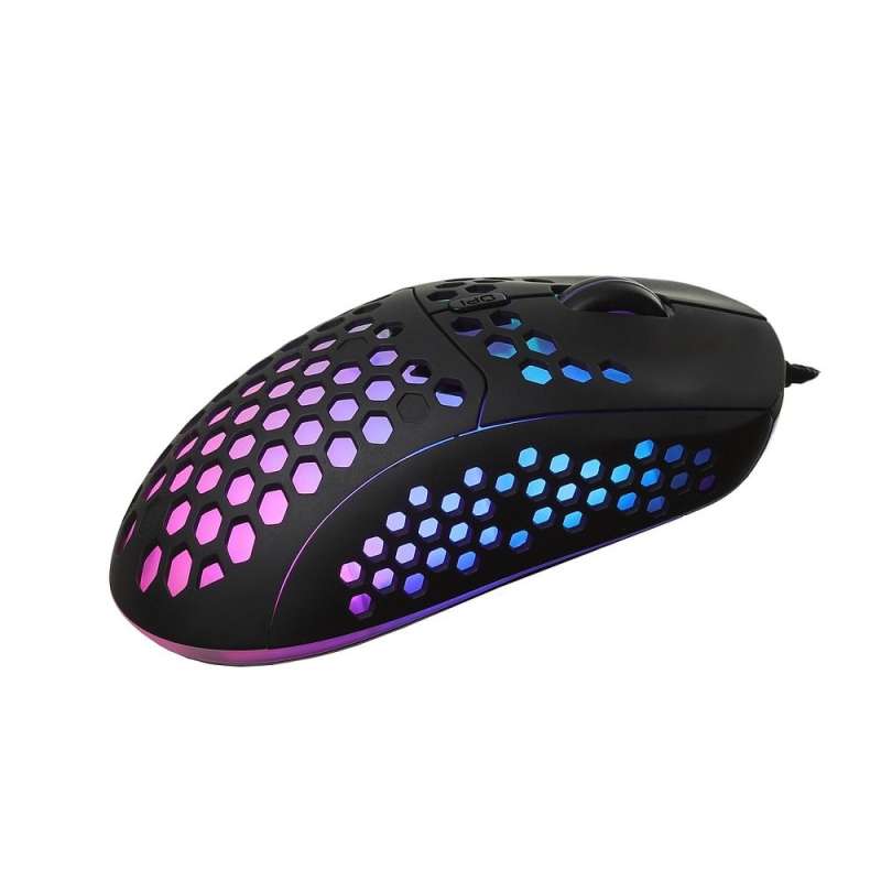 SPOTT-GR Art AM-99 - Ενσύρματο Gaming Ποντίκι 6400 dpi με RGB Φωτισμό - Μαύρο