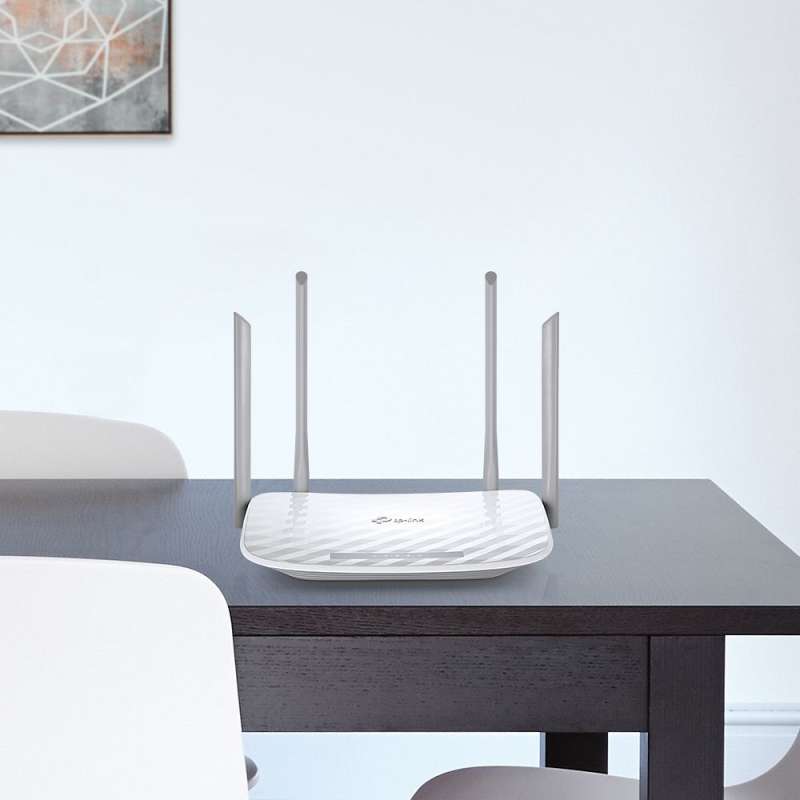 SPOTT-GR TP-LINK Archer C50 - Ασύρματο Router Wi‑Fi 5 με 4 Εξωτερικές Κεραίες σε Άσπρο Χρώμα