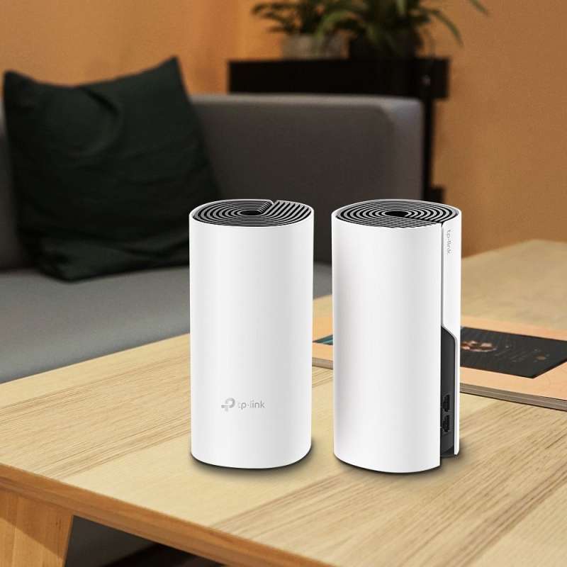 SPOTT-GR TP-LINK Deco M4 - WiFi Mesh Network Access Point Wi‑Fi 5 Dual Band (2.4 & 5GHz) σε Διπλό Kit