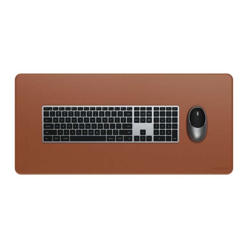 SPOTT-GR Satechi ST-LPDMB - Mouse Pad XL 680mm από Οικολογικό Δέρμα σε Καφέ Xρώμα