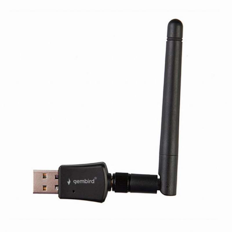 SPOTT-GR Gembird WNP-UA300P-02 - Ασύρματος USB Αντάπτορας Δικτύου WiFi 300Mbps με Εξωτερική Κεραία