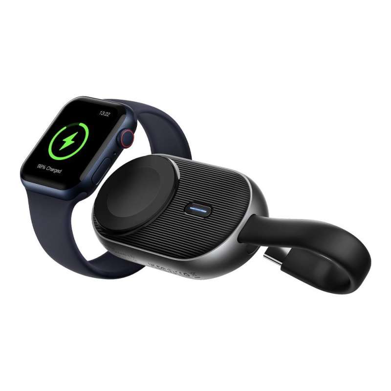 SPOTT-GR Forcell F-Energy Mini Power - Power Bank για Smartwatches (1A 2.5W) 1200mAh σε Μαύρο Xρώμα