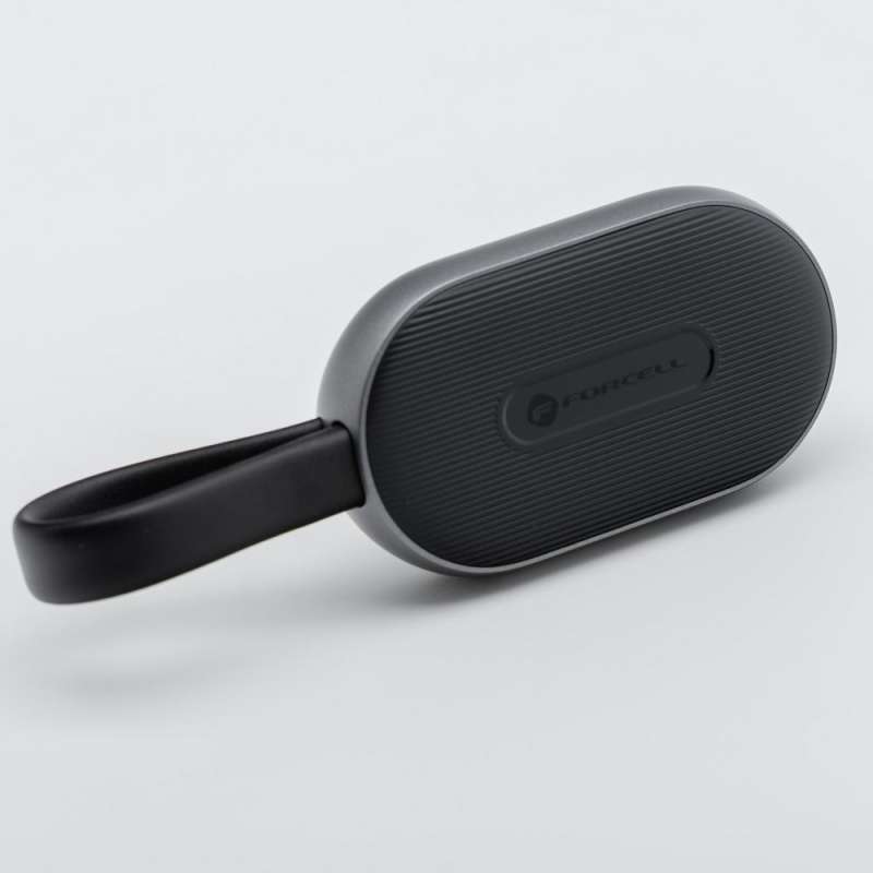 SPOTT-GR Forcell F-Energy Mini Power - Power Bank για Smartwatches (1A 2.5W) 1200mAh σε Μαύρο Xρώμα