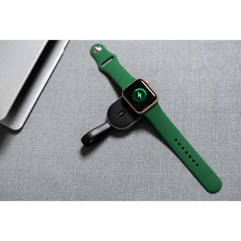 SPOTT-GR Forcell F-Energy Mini Power - Power Bank για Smartwatches (1A 2.5W) 1200mAh σε Μαύρο Xρώμα