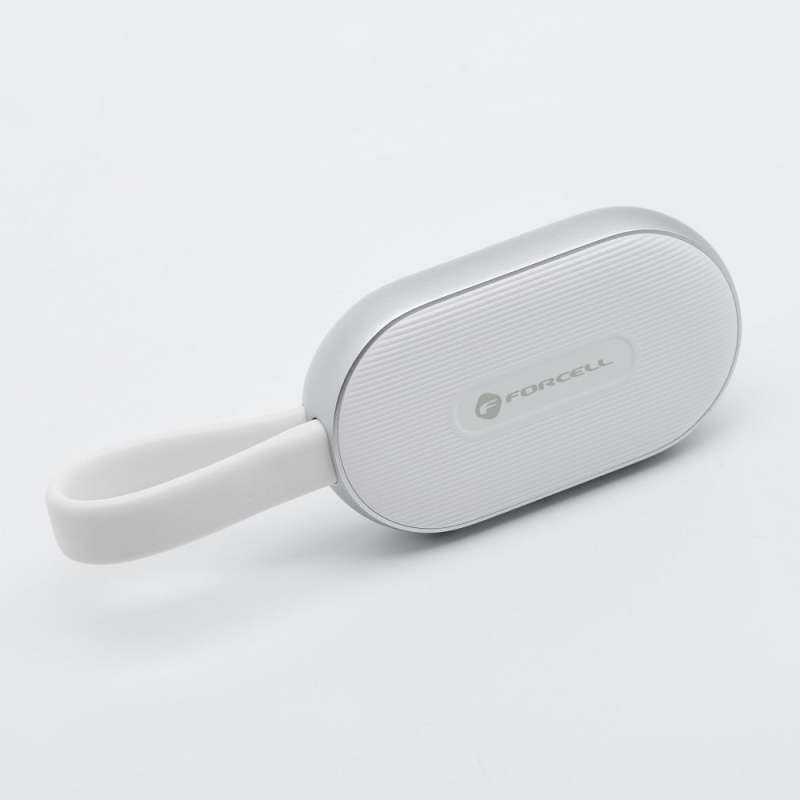SPOTT-GR Forcell F-Energy Mini Power - Power Bank για Smartwatches (1A 2.5W) 1200mAh σε Άσπρο Xρώμα