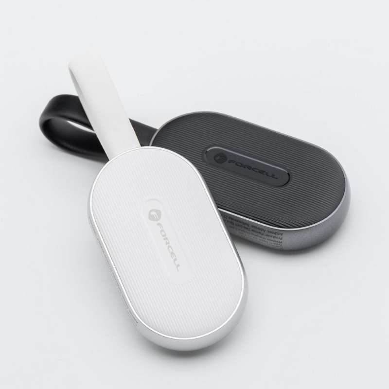 SPOTT-GR Forcell F-Energy Mini Power - Power Bank για Smartwatches (1A 2.5W) 1200mAh σε Άσπρο Xρώμα