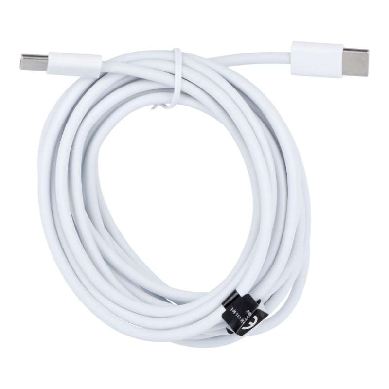 SPOTT-GR OEM HD26 - Καλώδιο Type-C σε Type-C PD Quick Charge 3.0 3A 30W 3m - Άσπρο (Bulk Package)