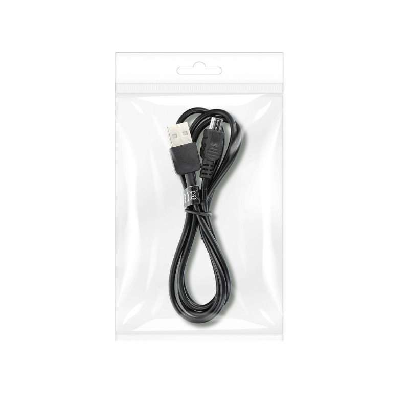 SPOTT-GR Καλώδιο USB-A σε Mini USB 1m - Μαύρο