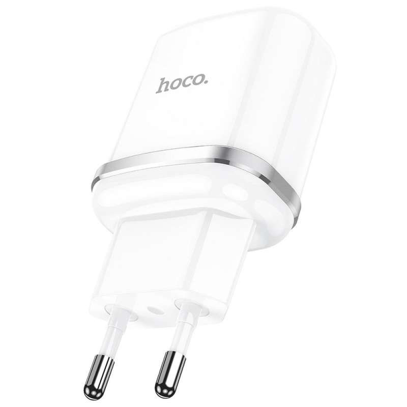 SPOTT-GR Hoco N3 - Φορτιστής με Υποδοχή USB-A (Quick Charge 3.0 3A 18W) σε Άσπρο Xρώμα