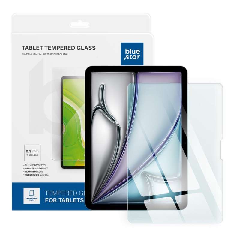 SPOTT-GR Tempered Glass Blue Star - Τζαμάκι Οθόνης για Apple iPad Air 13 (2024)