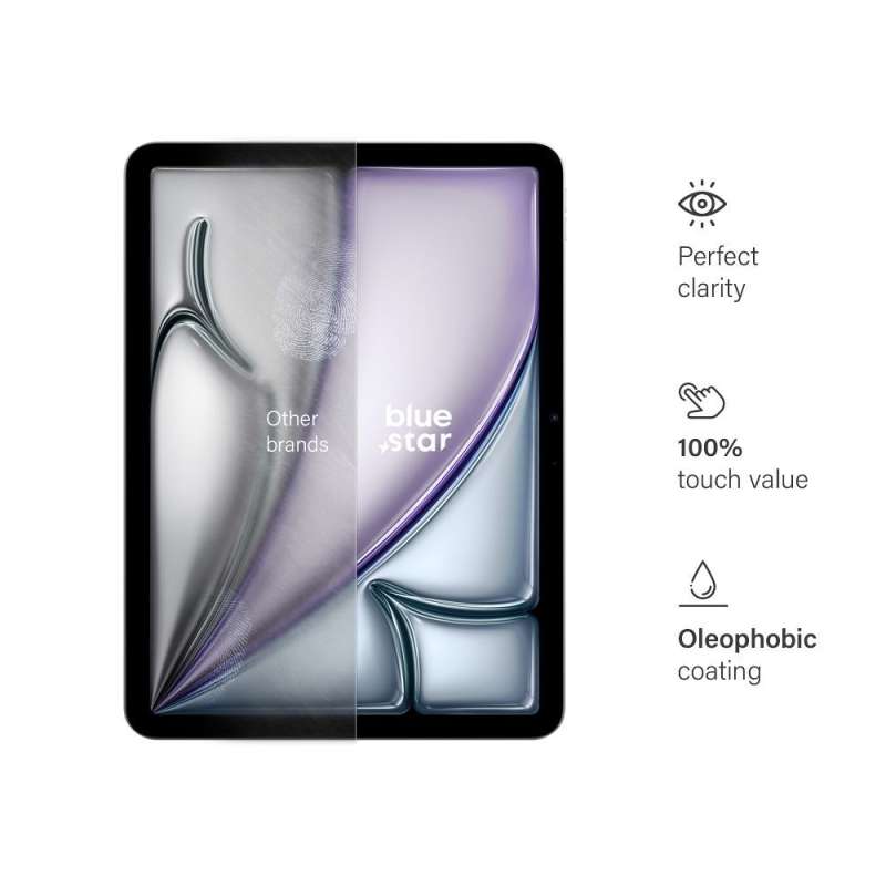 SPOTT-GR Tempered Glass Blue Star - Τζαμάκι Οθόνης για Apple iPad Air 13 (2024)
