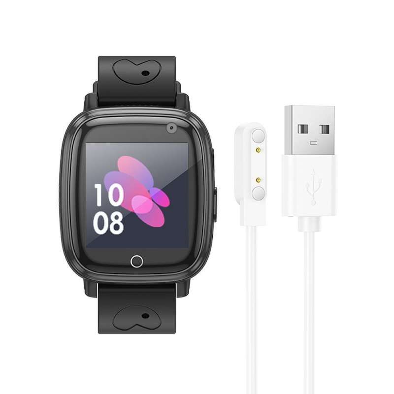 SPOTT-GR Hoco Y100 - Παιδικό Smartwatch με Δυνατότητα Κλήσεων και Υποδοχή SIM - Μαύρο