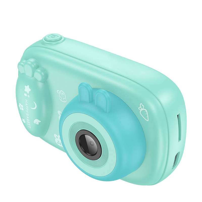 SPOTT-GR Hoco DV205 - Παιδική Φωτογραφική Μηχανή 20MP με Λειτουργία Selfie - Μπλε