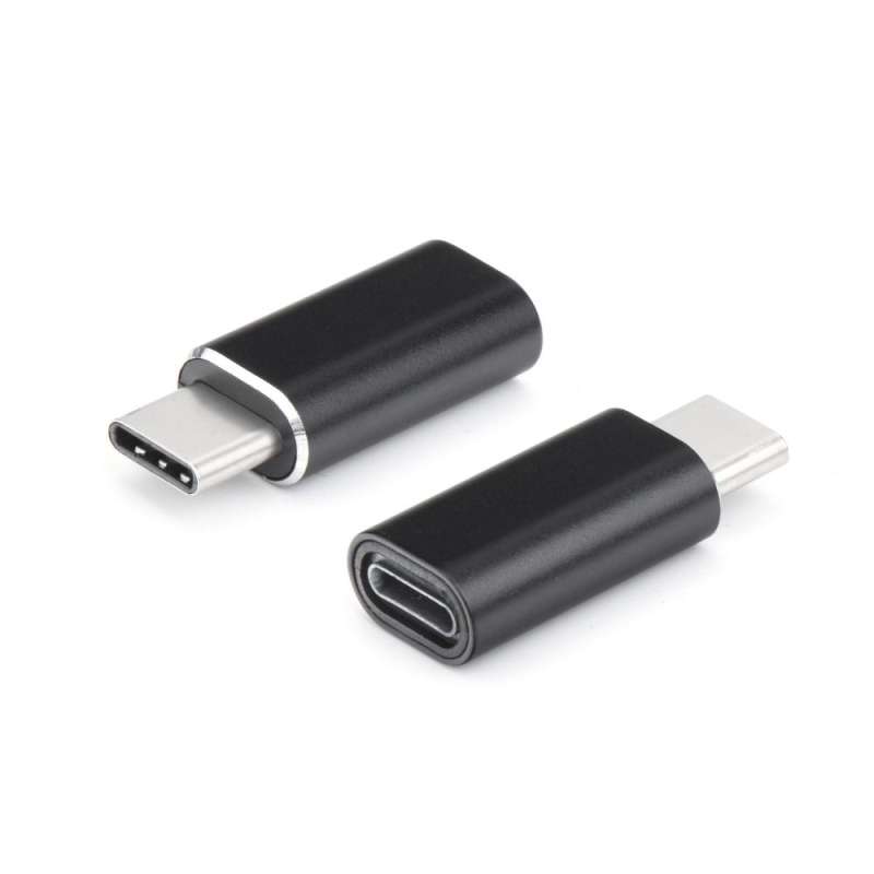 SPOTT-GR Μετατροπέας Lightning (Θηλυκό) σε Type-C (Αρσενικό) σε Μαύρο Χρώμα