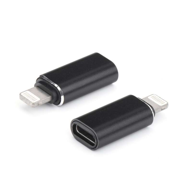 SPOTT-GR Μετατροπέας Type-C (Θηλυκό) σε Lightning (Αρσενικό) σε Μαύρο Χρώμα