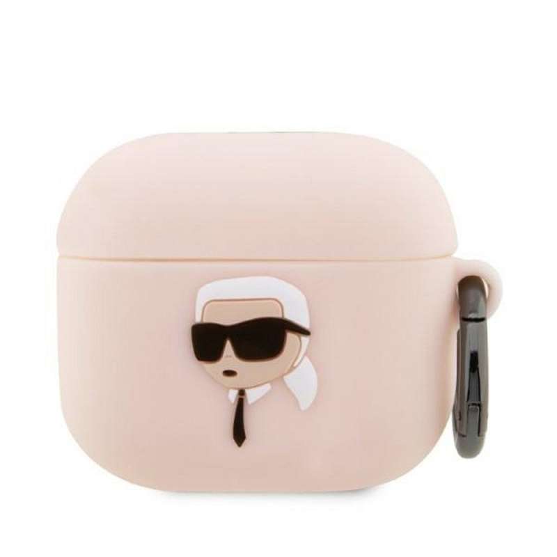 SPOTT-GR Karl Lagerfeld - Θήκη για Apple Airpods Pro (3D Sil NFT Karl) - Ροζ