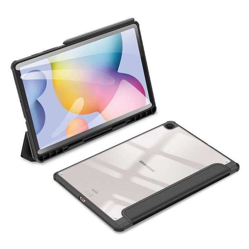 SPOTT-GR Dux Ducis Toby - Θήκη με Υποδοχή Στυλό για Samsung Tab S6 Lite σε Μαύρο Χρώμα