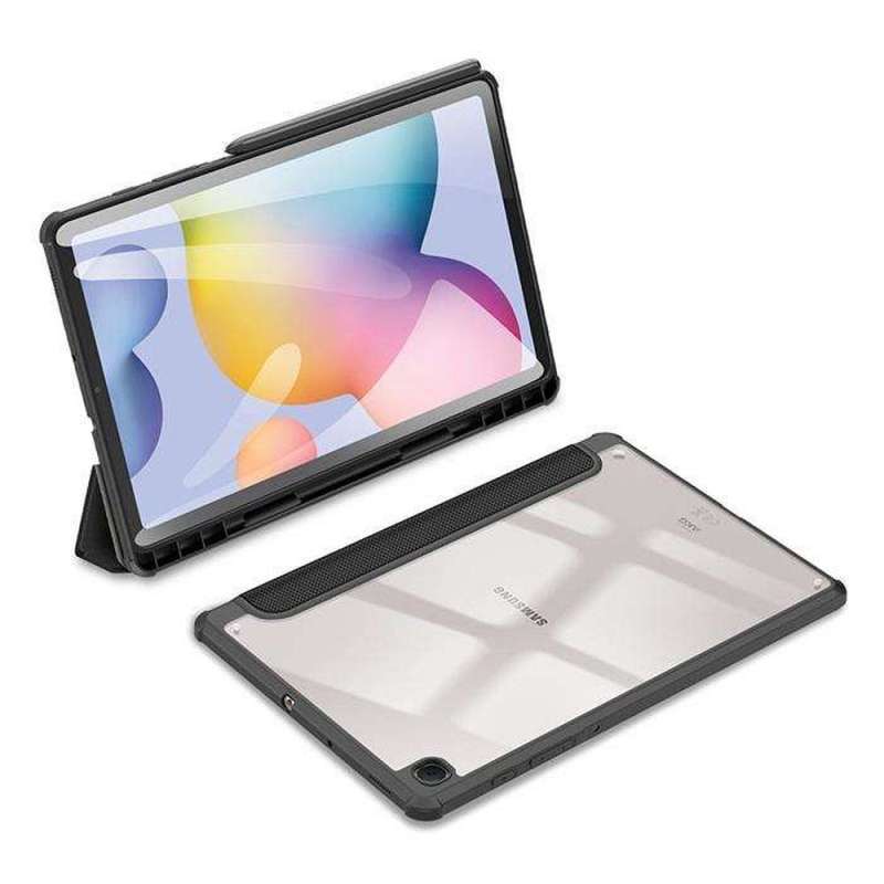 SPOTT-GR Dux Ducis Toby - Θήκη με Υποδοχή Στυλό για Samsung Tab S6 Lite σε Μαύρο Χρώμα