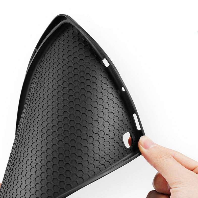 SPOTT-GR Dux Ducis Domo - Θήκη με Υποδοχή Στυλό για Samsung Galaxy Tab S6 Lite σε Μαύρο Χρώμα