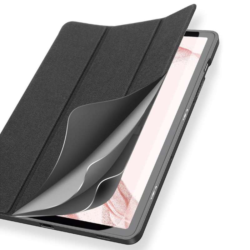 SPOTT-GR Dux Ducis Domo - Θήκη με Υποδοχή Στυλό για Samsung Galaxy Tab S9 σε Μαύρο Χρώμα