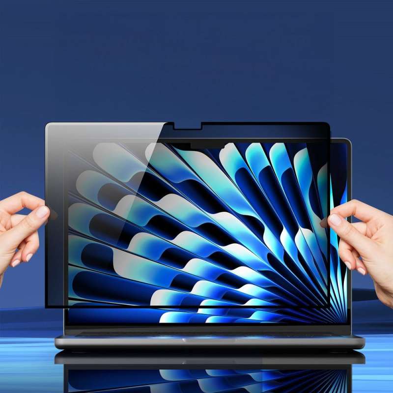 SPOTT-GR Dux Ducis Leno - Προστασία Οθόνης με Privacy Film για Apple MacBook Air 15.6 (2022 / 2024 / 2025)