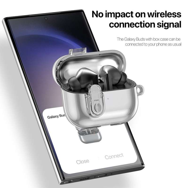 SPOTT-GR Dux Ducis Seci - Διάφανη Θήκη Προστασίας για Samsung Galaxy Buds 3 / Buds 3 Pro