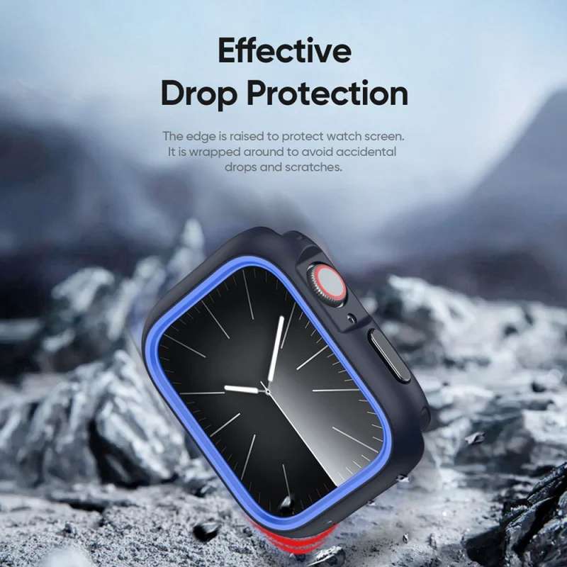 SPOTT-GR Dux Ducis Bamo - Θήκη για Apple Watch Series 10 42mm σε Μπλε Xρώμα